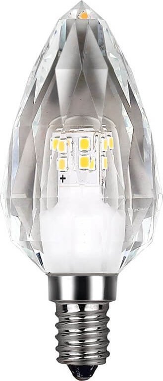 Eko-Light Żarówka LED 4W E14 C37 4000K Kryształ