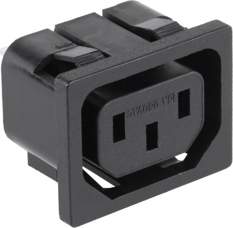 Gniazdo AC 3PIN komputerowe montaż