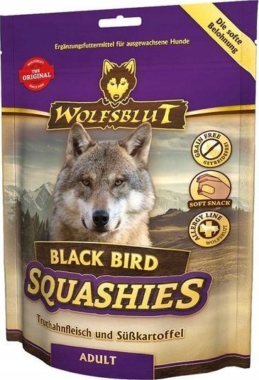 Wolfsblut Wolfsblut Dog Squashies Black Bird 300g