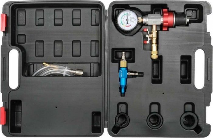 Yato ZESTAW DO PRÓŻNIOWEGO NAPEŁNIANIA UKŁADU CHŁODZENIA 6 EL. (1 KPL)