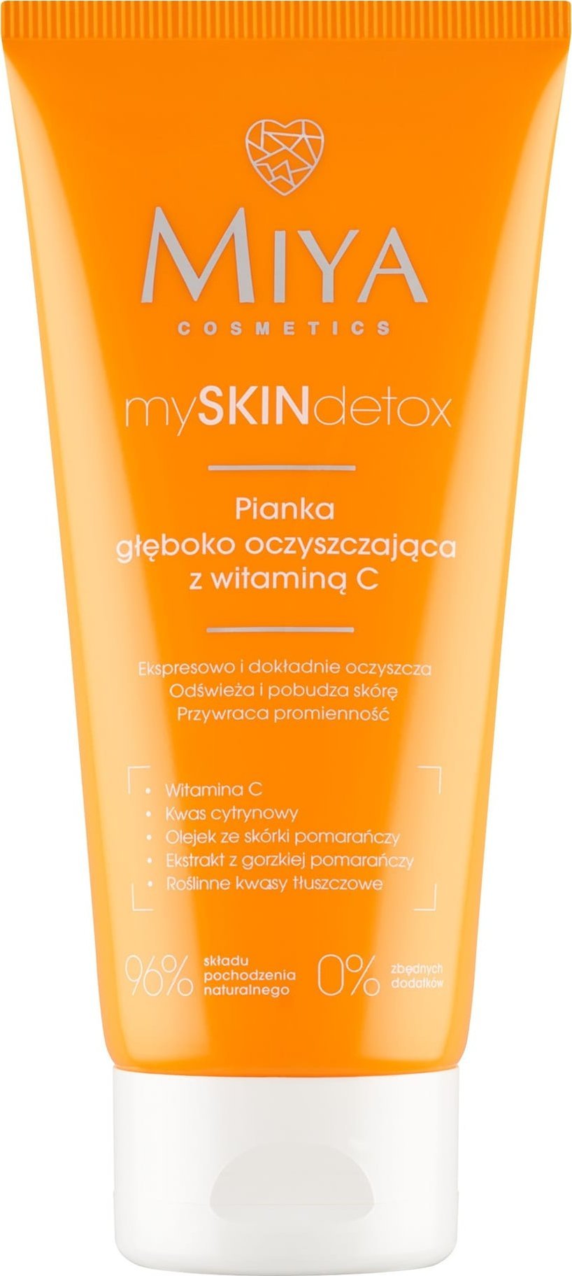 Miya MIYA mySKINdetox Pianka głęboko oczyszczająca z witaminą C 100 ml