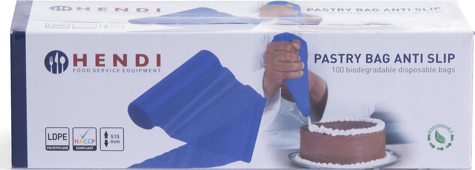 Hendi Woreczki rożki do szprycowania i ozdabiania zimną i gorącą masą HACCP rolka 100szt - Hendi 557303 Woreczki rożki do szprycowania i ozdabiania zi