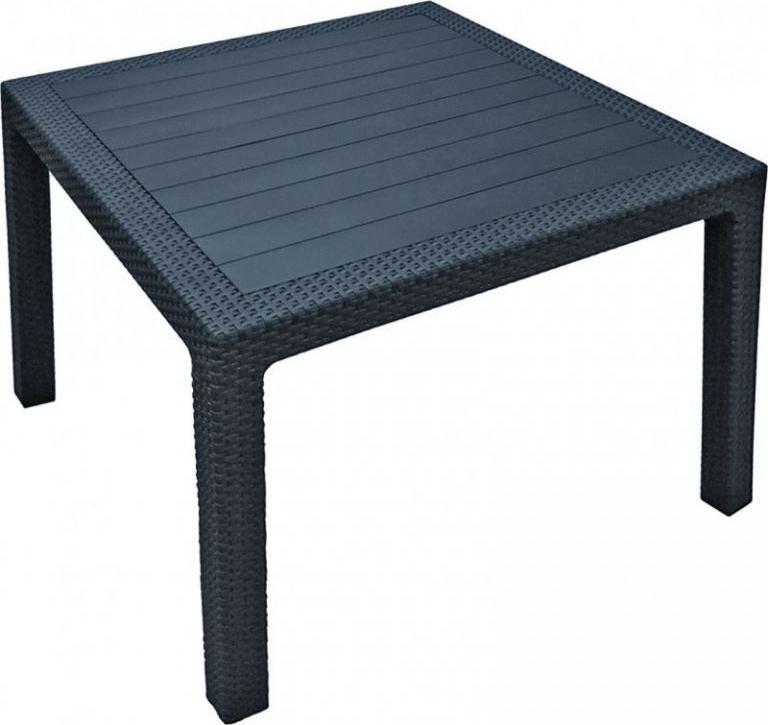 Allibert Stół ogrodowy MELODY QUARTET antracyt