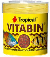 Tropical Vitabin Wieloskładnikowy podstawowy pokarm dla ryb 50ml/36g