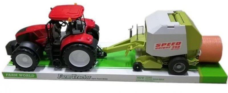 Traktor z maszyną rolniczą