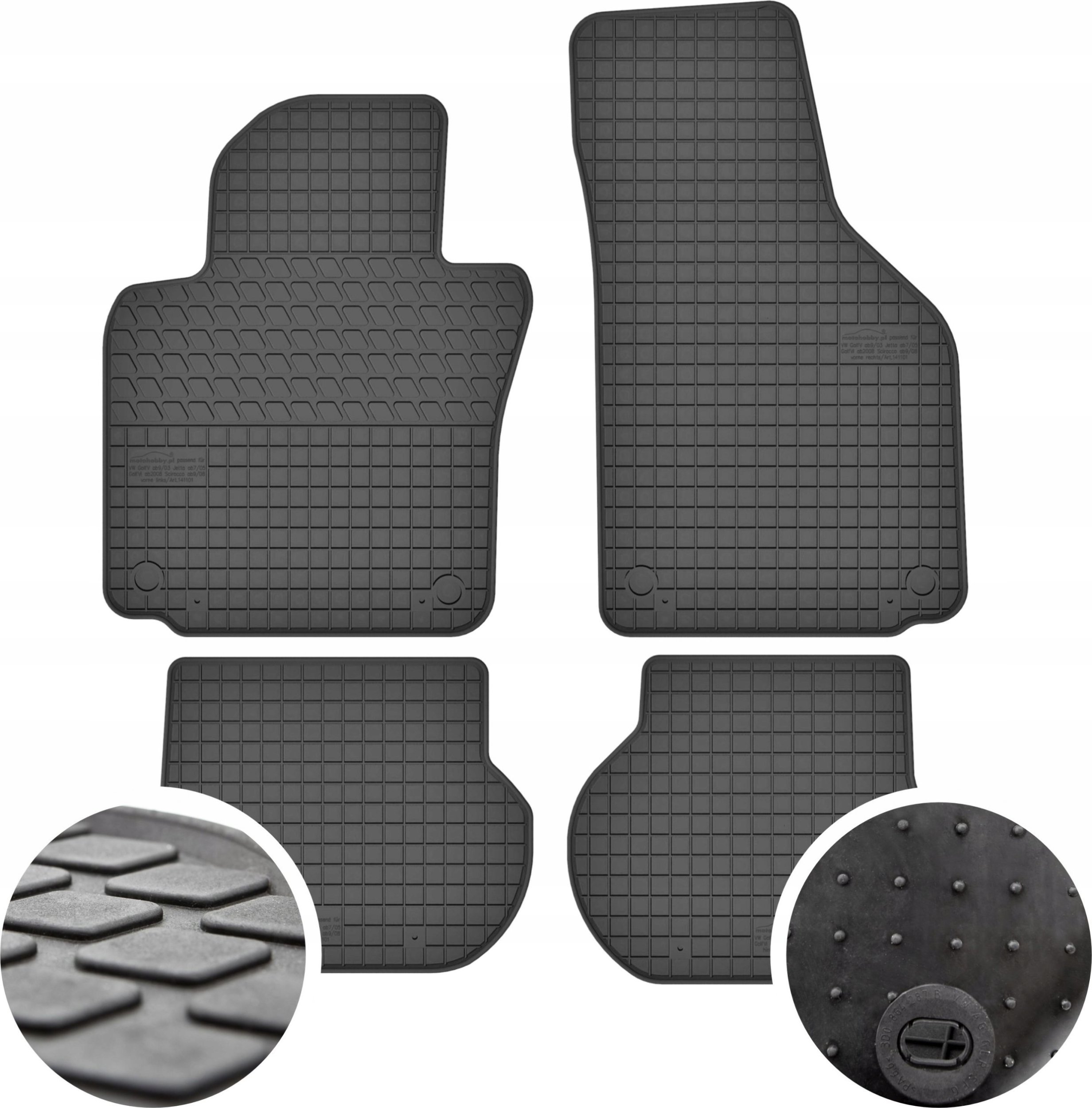 GeyerHosaja Dywaniki gumowe do Volkswagen Golf V