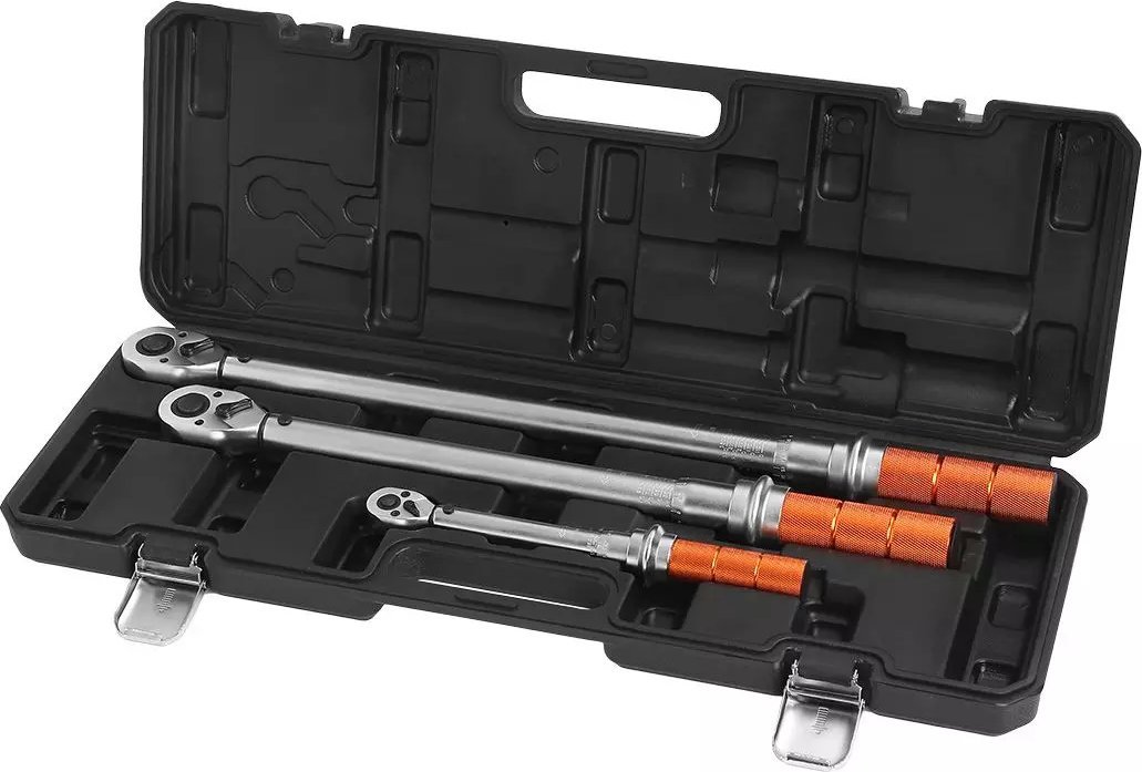 Neo Zestaw kluczy dynamometrycznych 1/4", 3/8", 1/2" 3 szt. 08-843