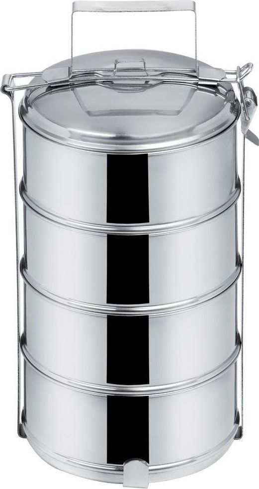 Orion Menażka OBIADOWA stalowa 3-poziomowa do przenoszenia żywności 4x1,3L