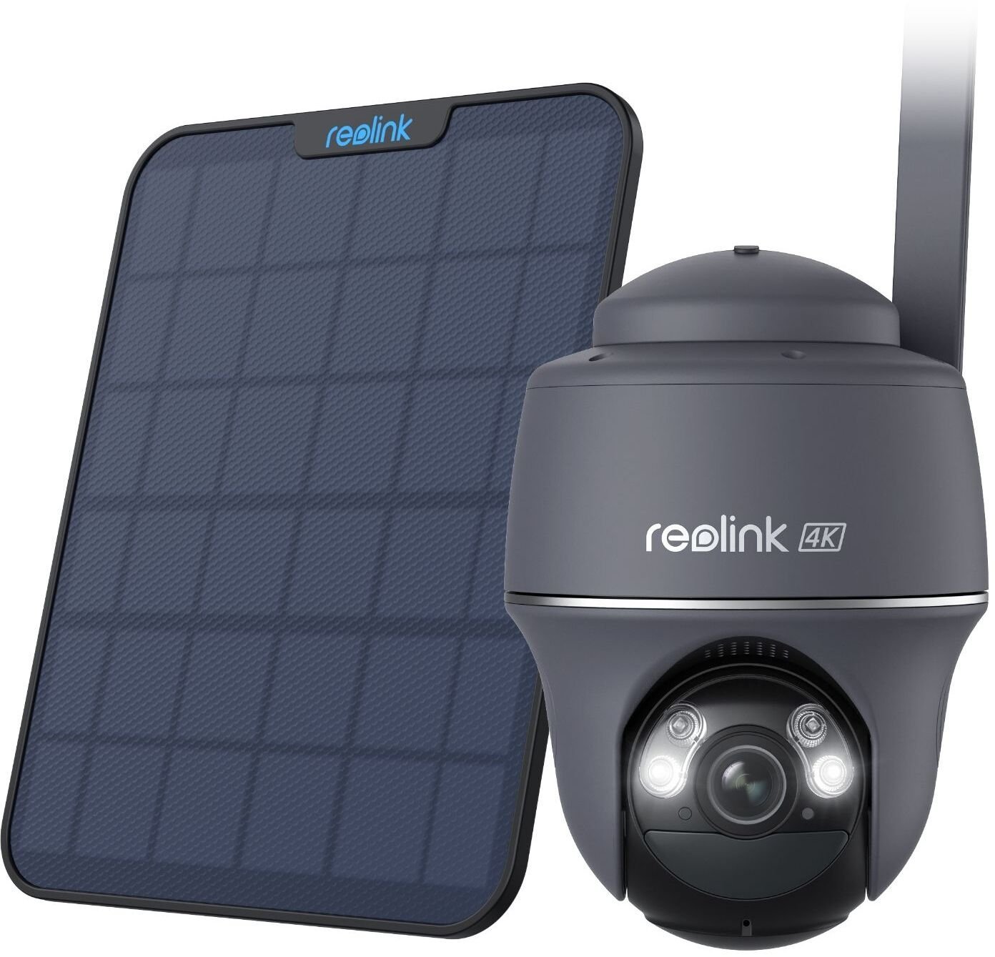 Kamera IP Reolink REOLINK kamera bezpieczeństwa Go Series G440, Go Ultra 8MP 4G LTE panel słoneczny 2 szary