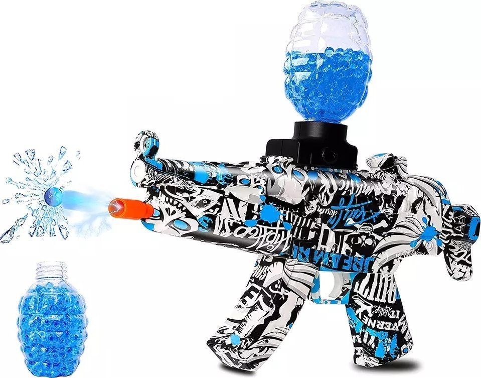 Pistolet Karabin Elektryczny Mp5 Na Kulki Żelowe
