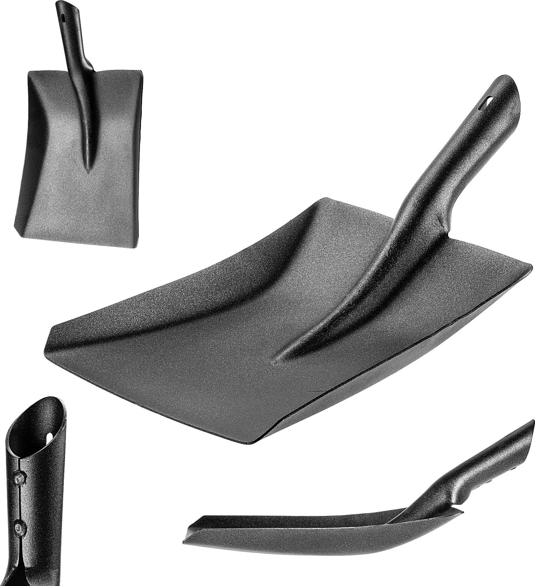 Kadax KADAX Łopata Uniwersalna Szpadel Do Piasku szufla 24 cm mocna Stalowa Ostra