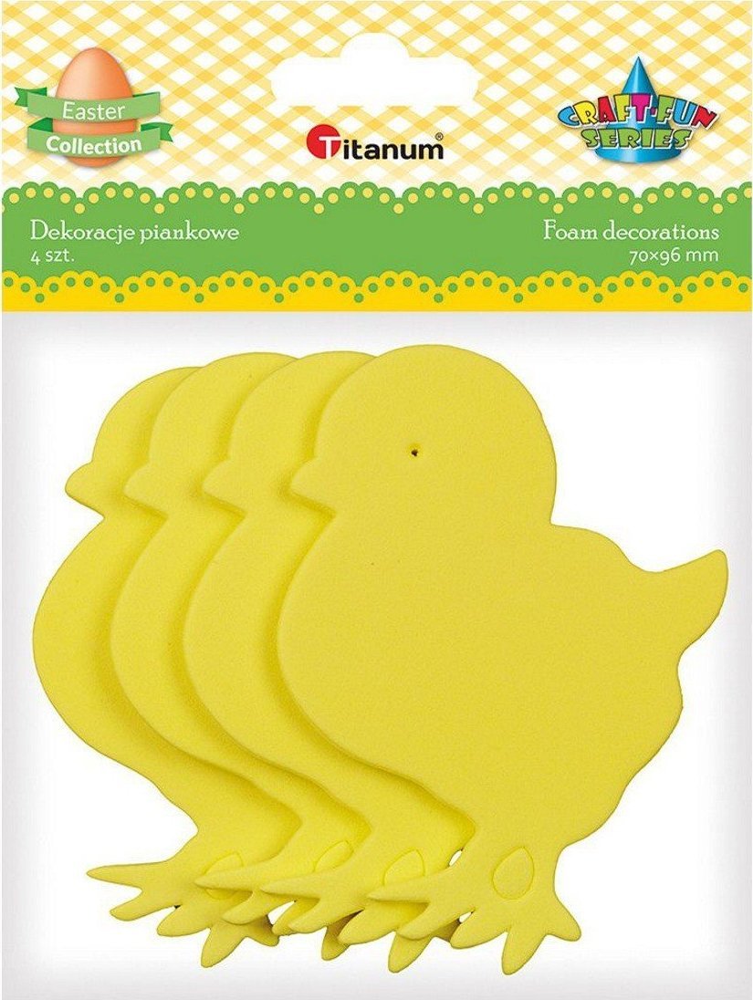 Titanum Piankowe kurczaczki 70x96mm 4szt