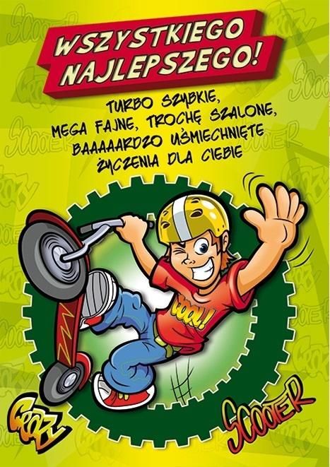 Stamp Karnet Young B6 + koperta wzór nr 018