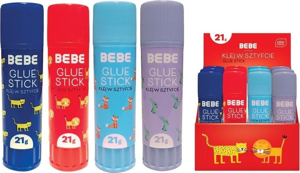 Klej w sztyfcie 21g BB Friends (12szt)