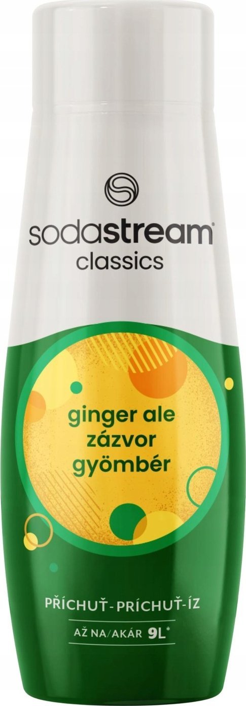 Syrop SodaStream Imbir Koncentrat Imbirowy do Wody z Saturatora 440 ML