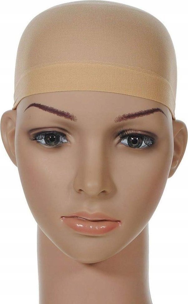 Korbi CZEPEK SIATKA POD PERUKĘ 2szt CIELISTY