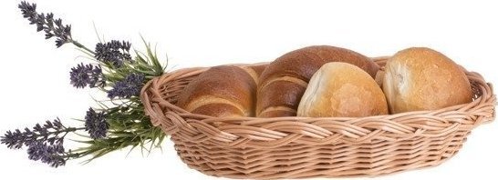 WickerPL Owalna taca wiklinowa na pieczywo 30x20 H7 cm