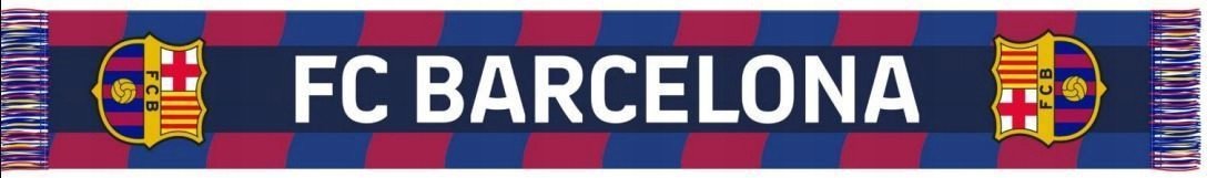 Szalik Kibica FC Barcelona Szal 2024 2025 Dziany 140 cm oficjalny fcb BARCA