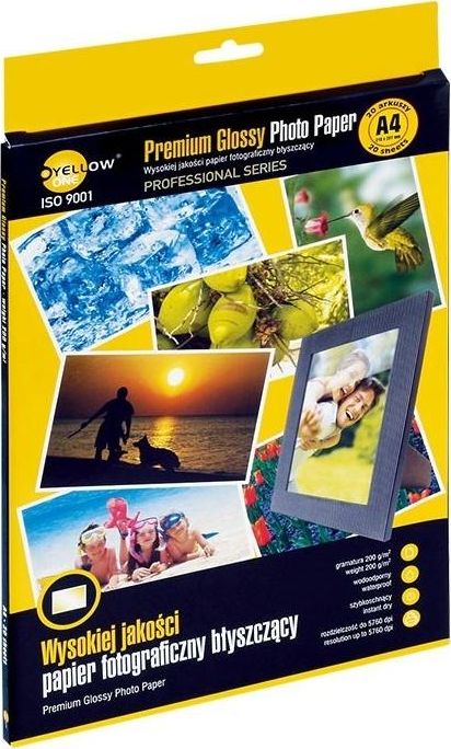 Yellow One Papier fotograficzny do drukarki A4 (350134)