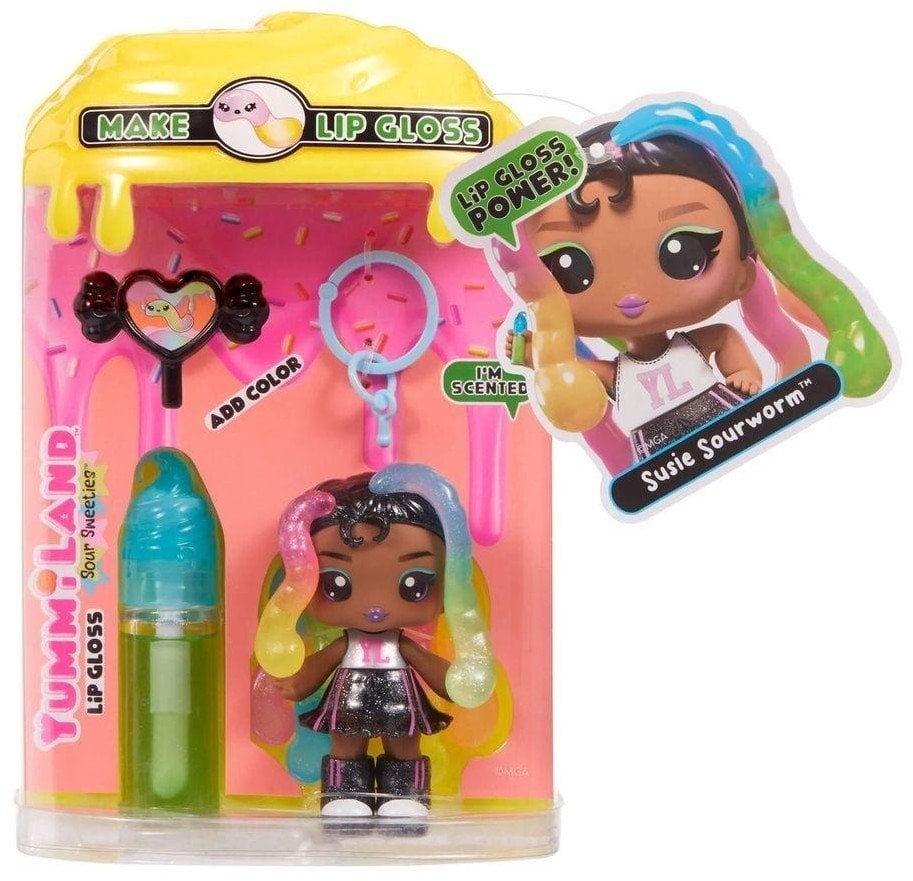 Lalka Yummiland Lip Gloss Sour, Sasha Sourworms