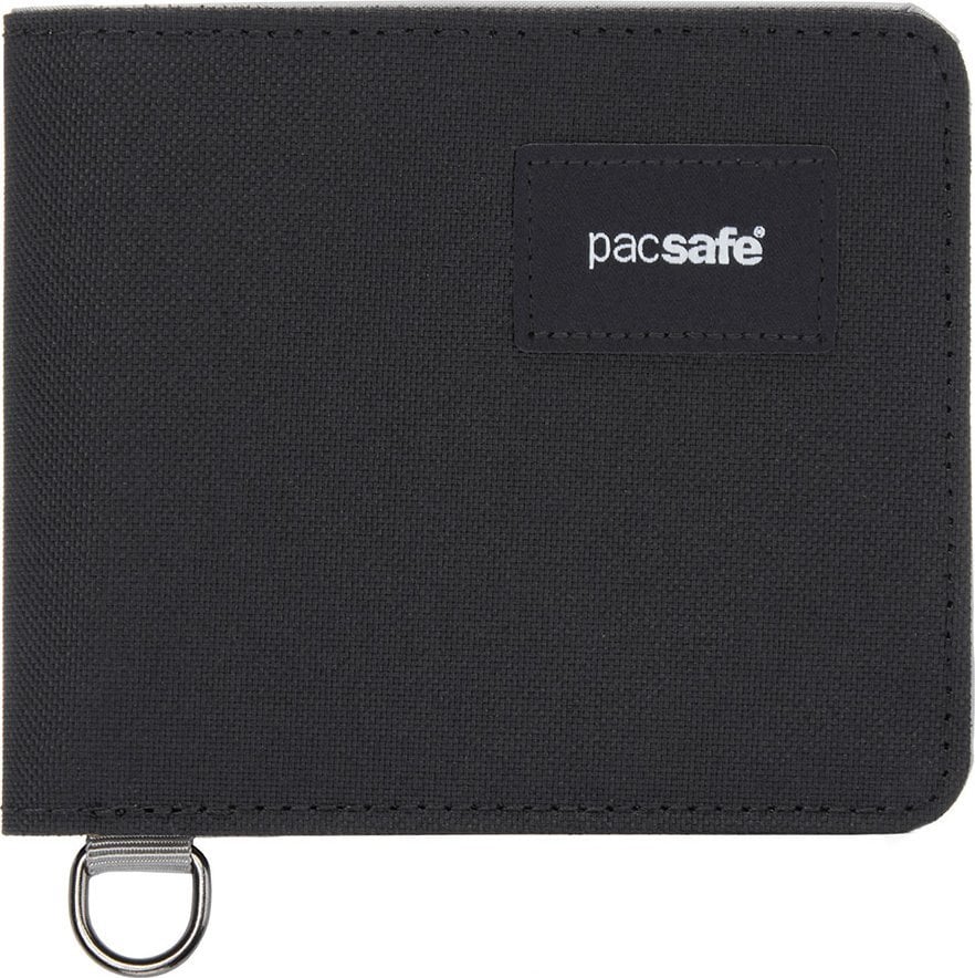 Portfel mały RFID Pacsafe - czarny