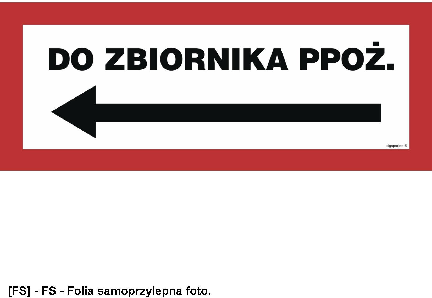 BC135 - Do zbiornika ppoż. w lewo 360x140