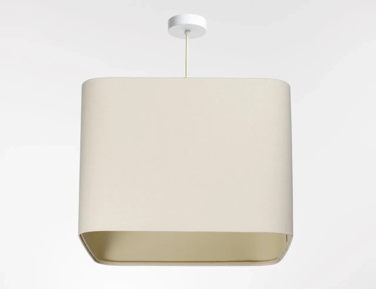 Lampa wisząca KWADRO LEN 011-40w30 kremowa BPS KONCEPT