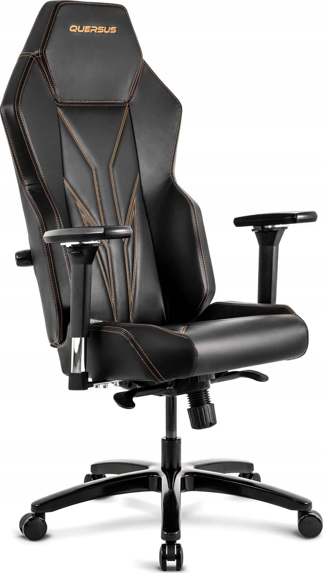 Fotel QUERSUS VAOS.2.3. Gold Accent (czarno - złoty)