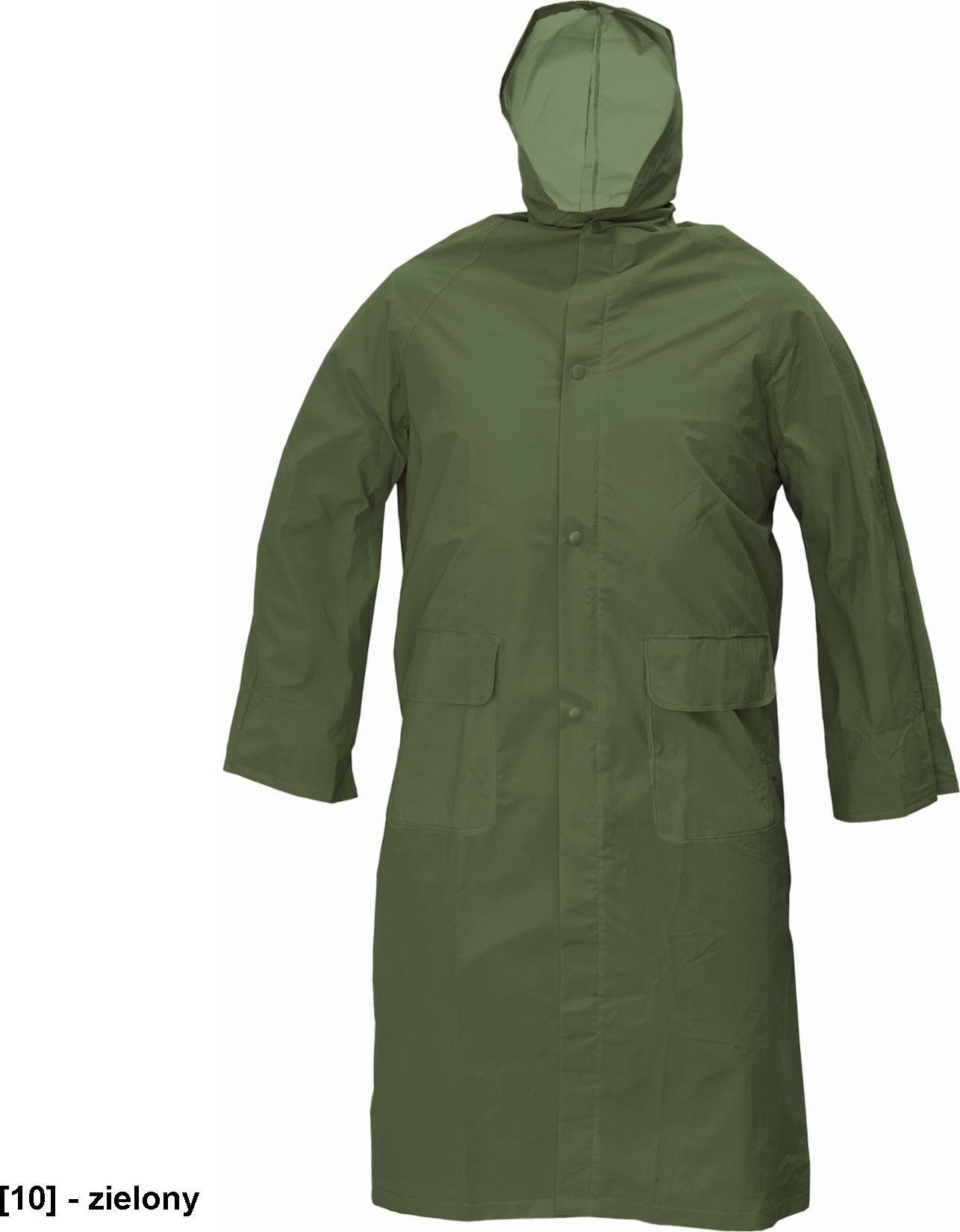 CERVA CETUS - płaszcz przeciwdeszczowy, rozm. L-3XL, - zielony XL