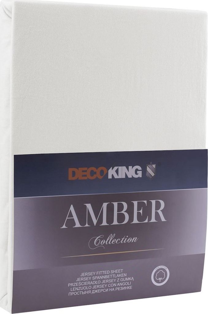Decoking Prześcieradło Bawełniane Amber Pearloyster 120-140x200+30