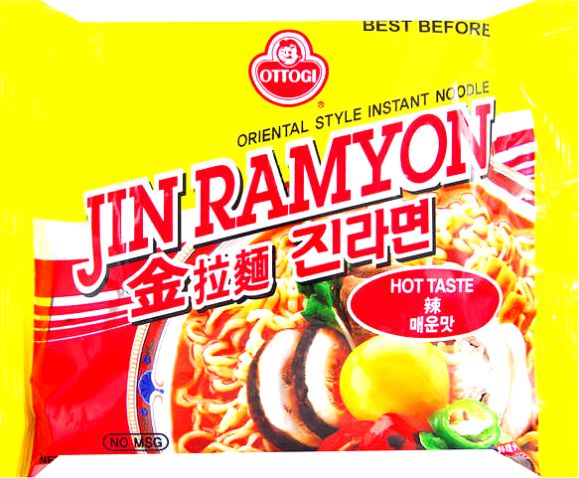 OTTOGI Zupa makaronowa Jin Ramen Spicy, ostra 120g - Ottogi uniwersalny