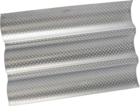 Patisse kształt bagietki 38 x 24 cm stal srebrna