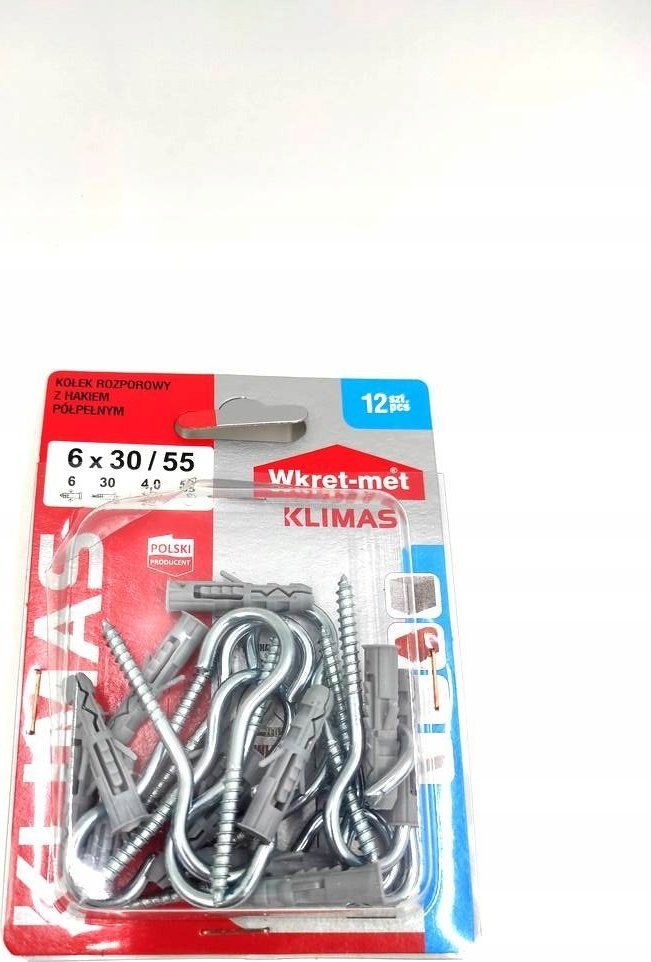 Wkręt-met BLI KOŁ.ROZ.Z HAKIEM SUFITOWYM 6 kod:BS-