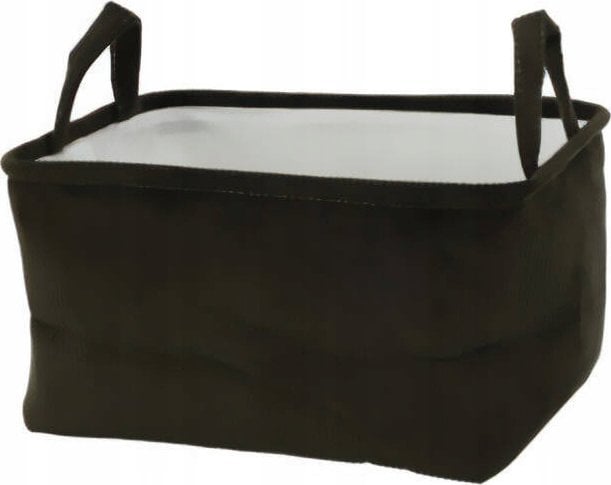 Home Styling Collection Kosz do przechowywania z uchwytami, poliestrowy, 40 x 29 x 22 cm
