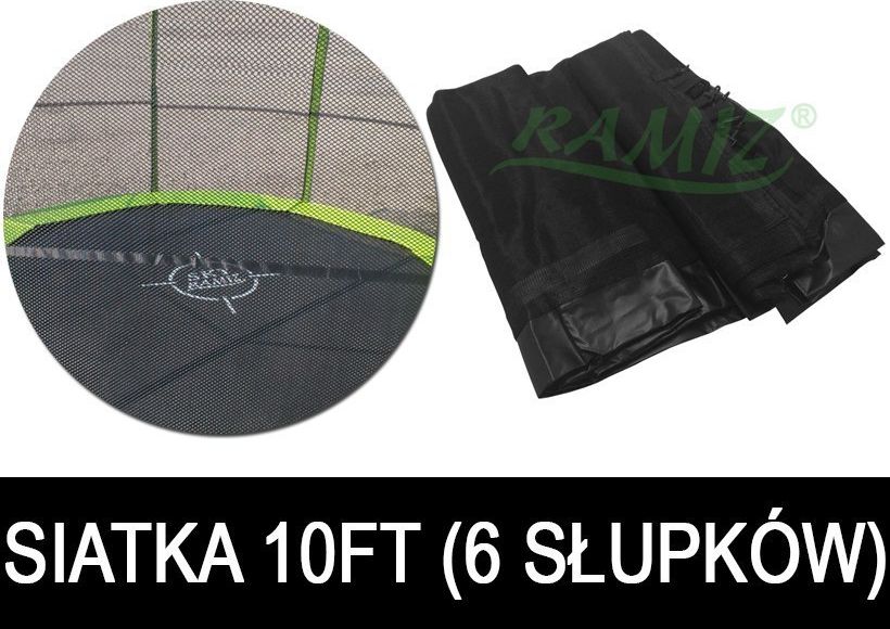 Joko Siatka Do Trampoliny 10FT - 6 pól Czarna