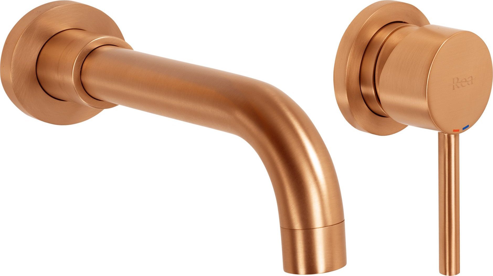 Bateria prysznicowa Rea Bateria Podtynkowa REA LUNGO Miedziana Szczotkowana Długa + BOX