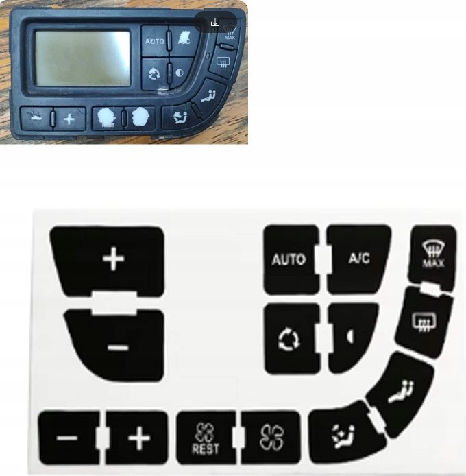 Focus Focus Stickers Black Letters Small Commoner