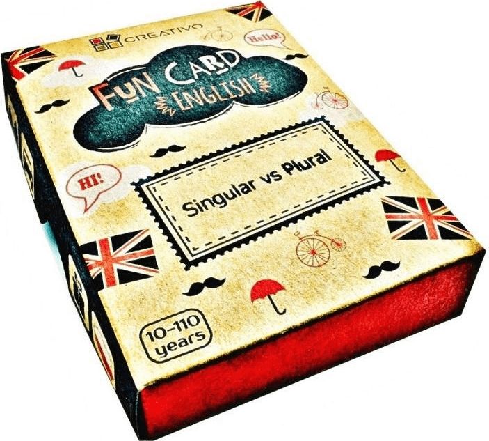 Creativo Fun Card English Singular vs Plural CREATIVO