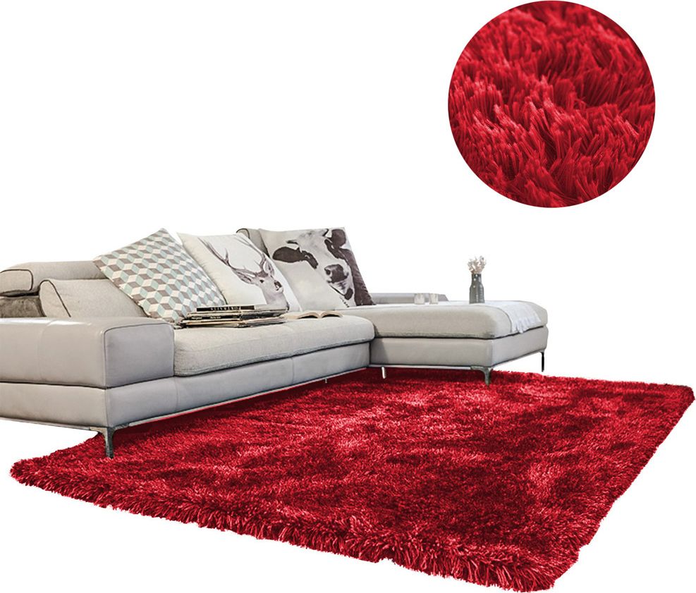 Dywan - Living Room Shaggy 200x300 - Red uniwersalny