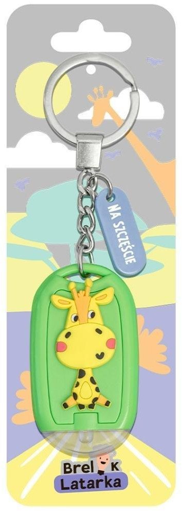 Brelok 3D z latarką - Na szczęście