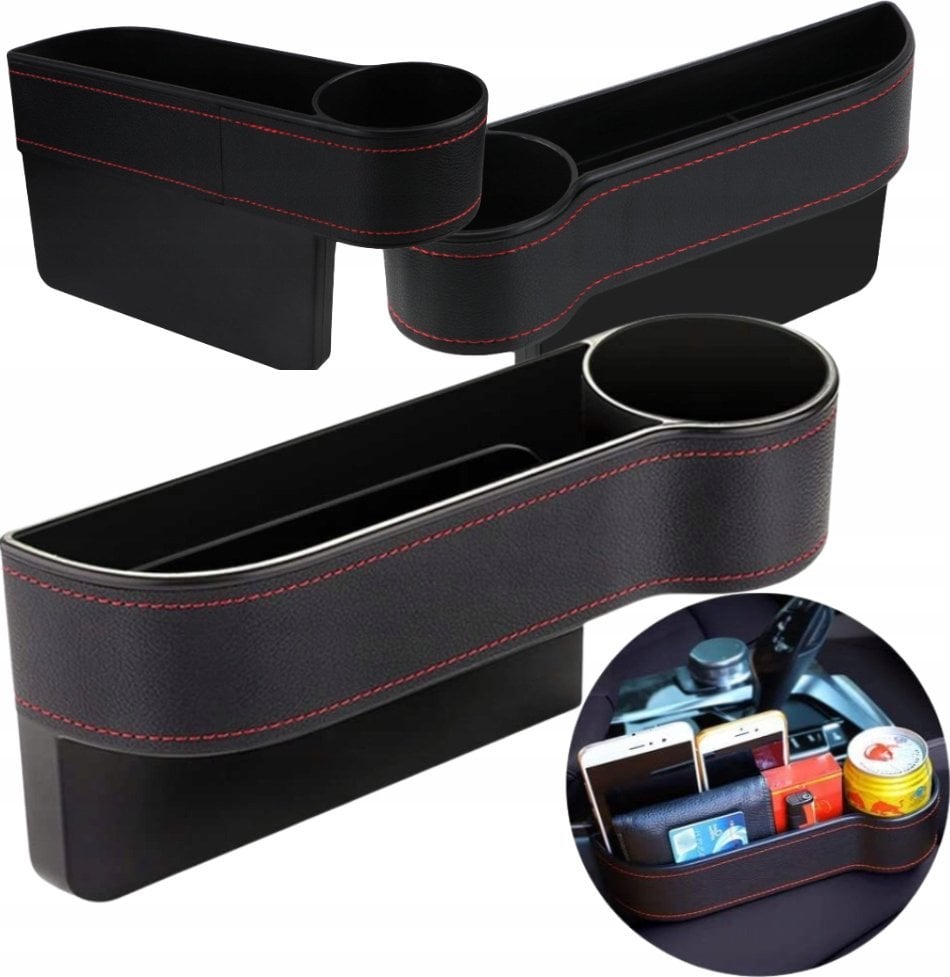 Economy Organizer samochodowy schowek na kubek Czarny