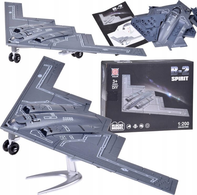 Jokomisiada Zbuduj legendarny bombowiec B-2 Spirit model Samolot 1:200 ZA5025