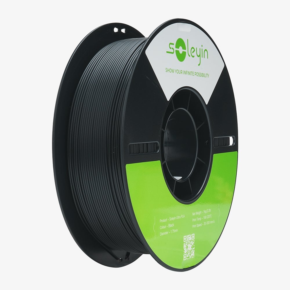 Filament Soleyin Ultra PLA 1kg, black (3301010500)