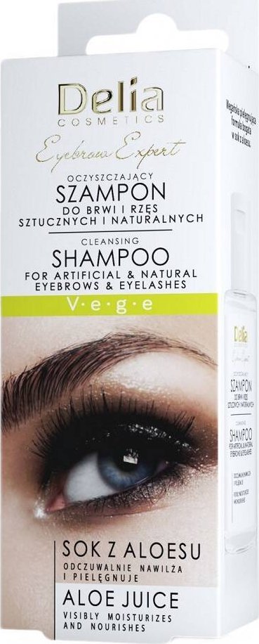 Delia Delia Eyebrow Expert oczyszczający szampon do brwi i rzęs 50ml