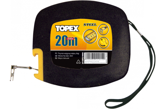 Topex Taśma miernicza stalowa 30m 28C413