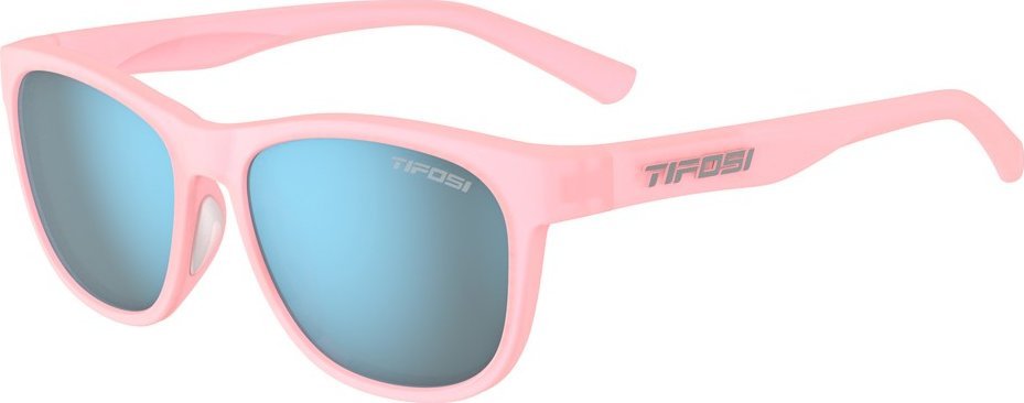TIFOSI Okulary TIFOSI SWANK satin crystal blush (1 szkło Smoke Bright Blue 11,2% transmisja światła) (NEW)