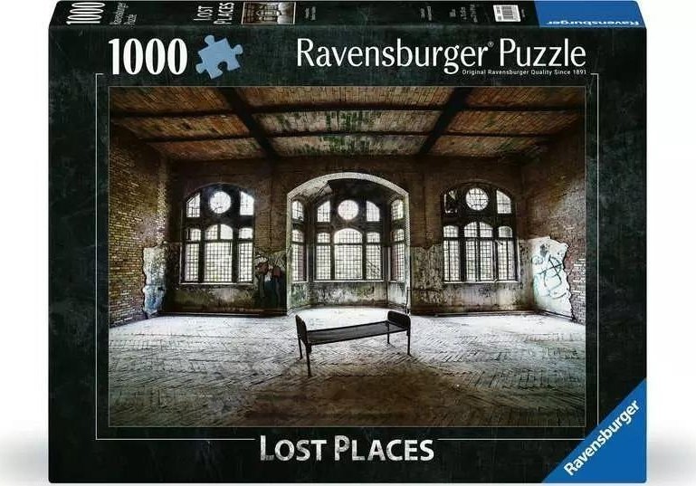Ravensburger Puzzle Zapomniane miejsca Pawilon 1000 elementów