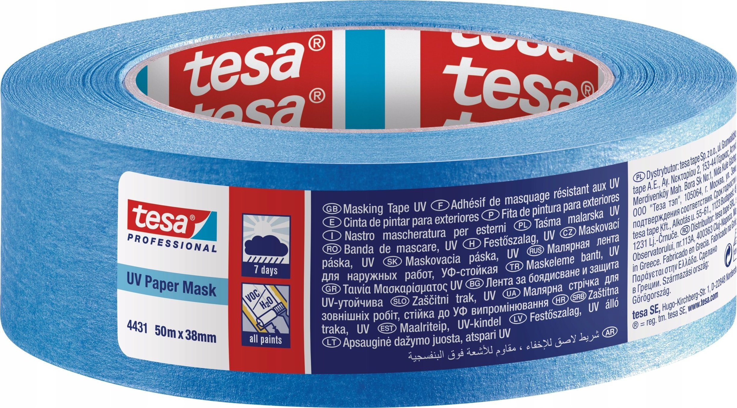 Tesa Tesa taśma malarska niebieska 38mmX50m