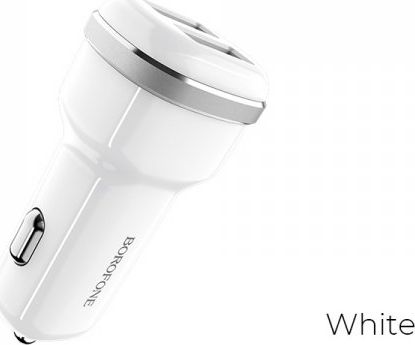 Ładowarka Borofone 2x USB-A 2.4 A (BFO-BZ13-W)