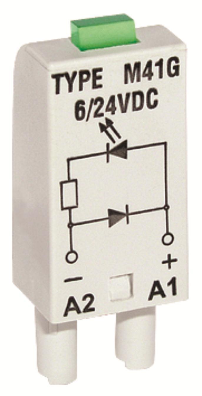 Relpol Moduł przepięciowy LD 6-24V DC M41G - 854841
